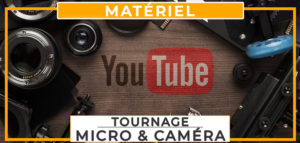tournage materiel audio micro et video camera