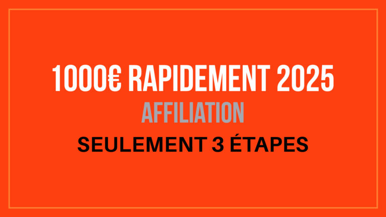 affiliation 2025 premiers 1000 euros rapidement